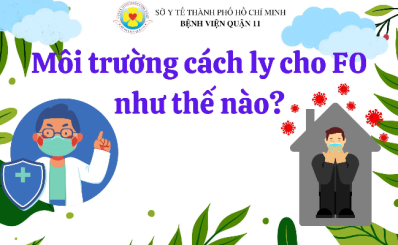 Môi trường cách ly cho F0 như thế nào?